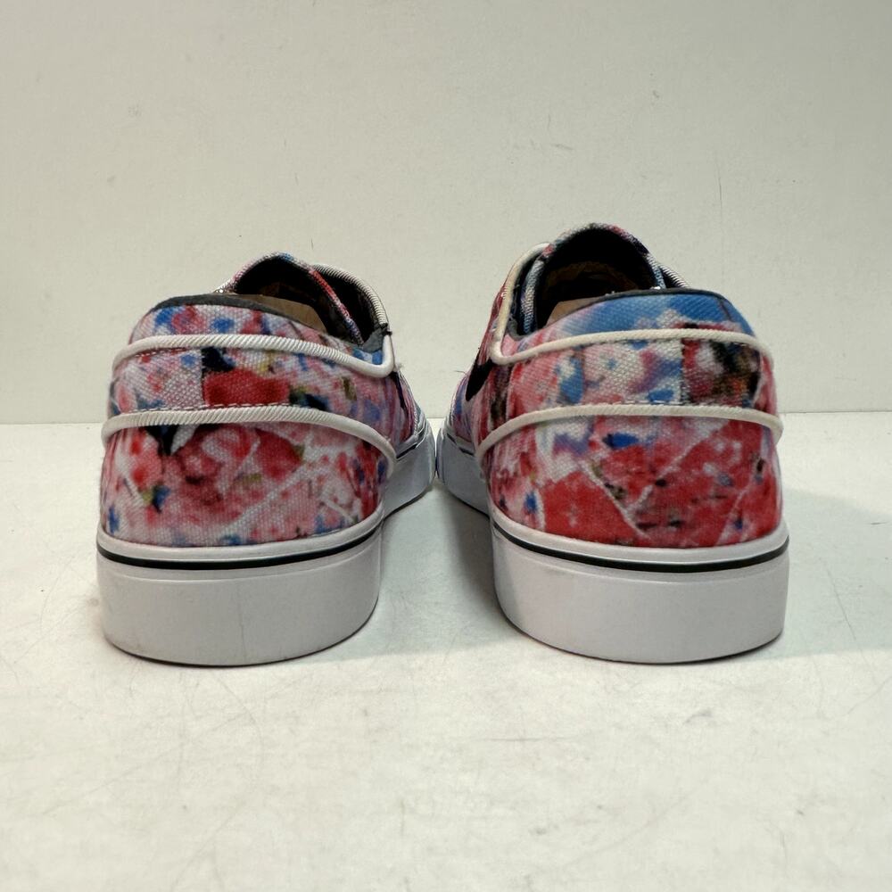 EXCELLENT Nike SB Stefan Janoski Canvas PRM Cherry Blossom Floral Pink 8 - Picture 6 of 10